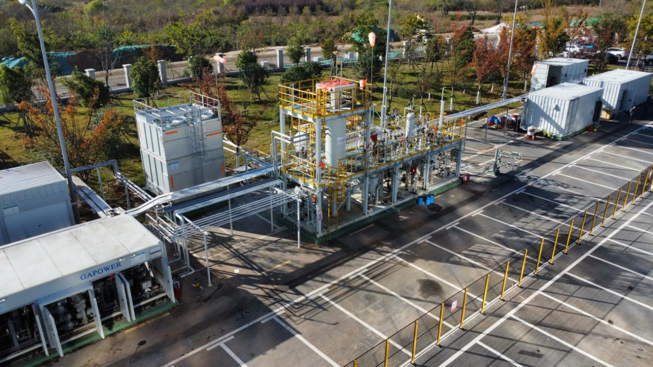 能源研究院千吨级模块化柔性合成氨设备开车成功